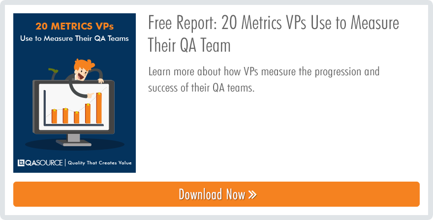 Whitepaper - 20 Metrics VPs Use to Measure Their QA Teams