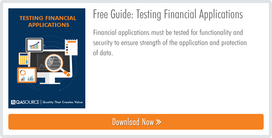 Testing Financial Applications