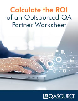 How to Calculate the ROI of an Outsourced QA Partner Worksheet
